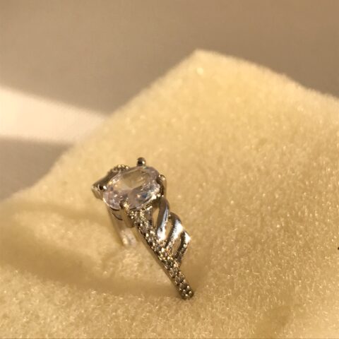 Radiant Solitaire Elegance Ring